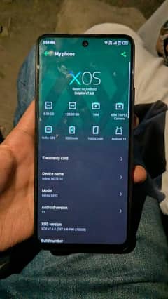 Infinix note 10 6/128