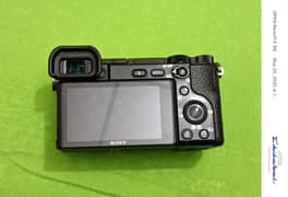 Sony 6400 with lens