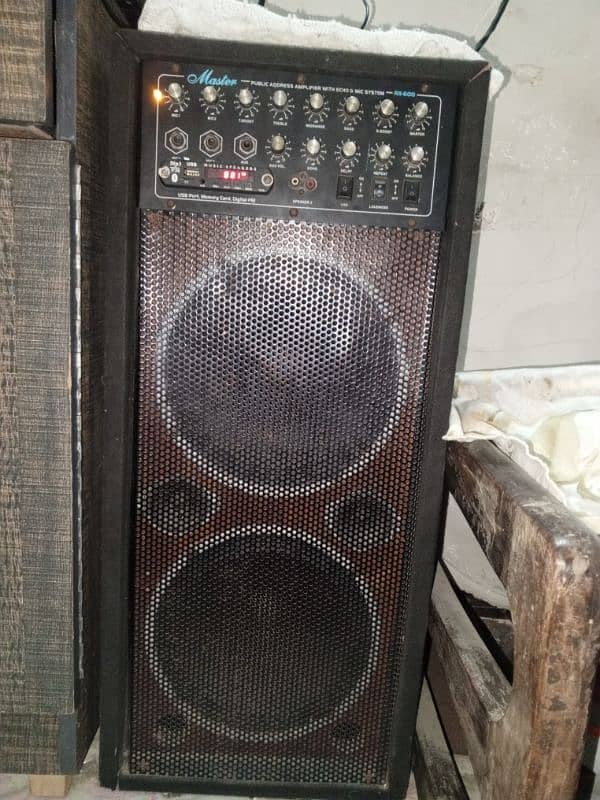 master amplifier with echo end mic system 0