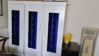 wooden wardrobe