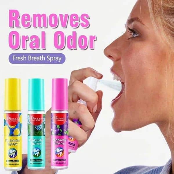 Mouth Freshener Spray, Pack Of 2 3