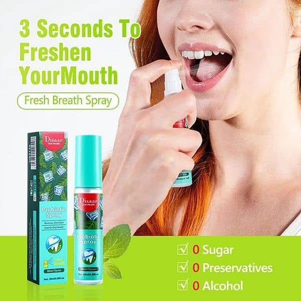 Mouth Freshener Spray, Pack Of 2 4
