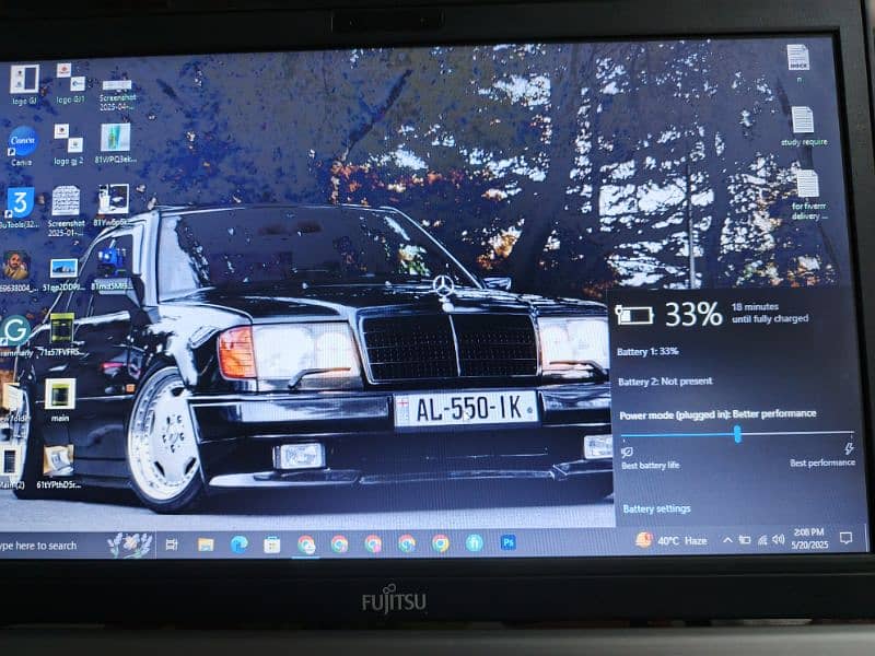 Fujitsu laptop i5 4th gen M processor high performance 9