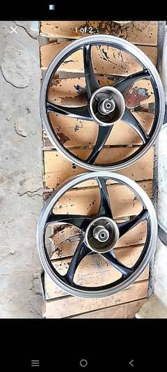 alloy rim 70cc 3 mounth use bike me lgy huy Hai