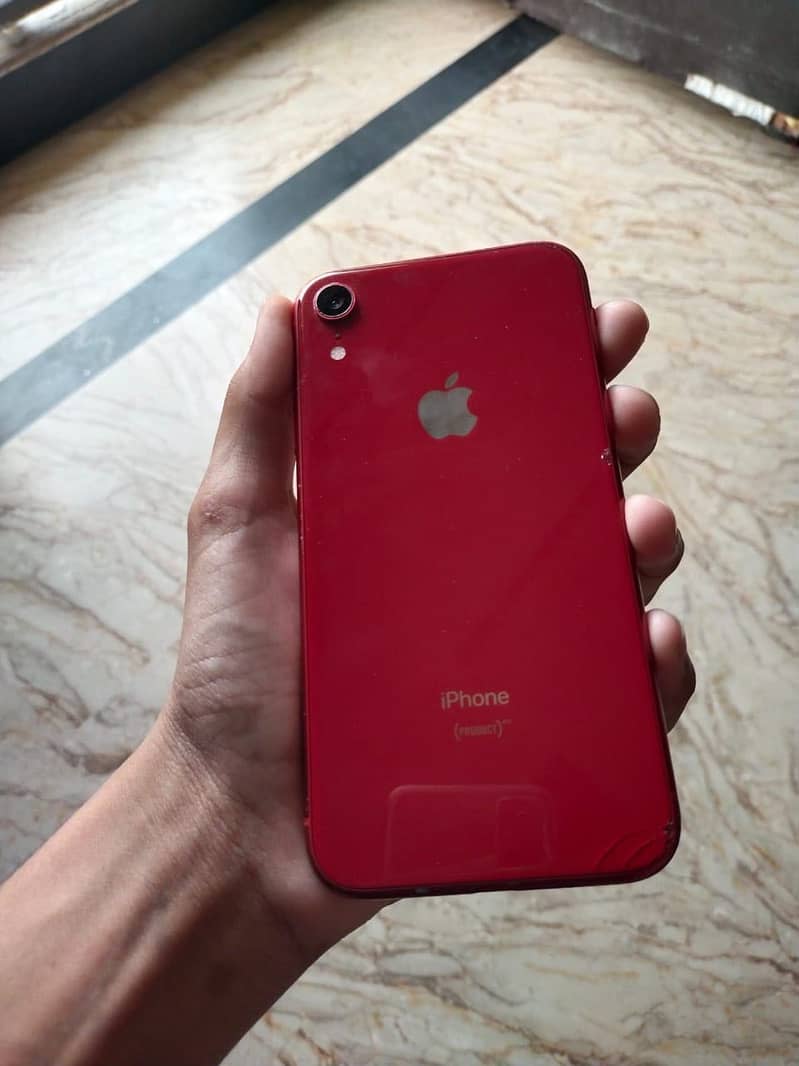 iPhone Xr 64 gb Non PTA Red color 10 by 9 Condition 2