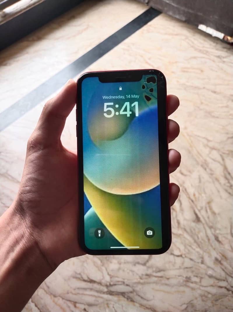 iPhone Xr 64 gb Non PTA Red color 10 by 9 Condition 3
