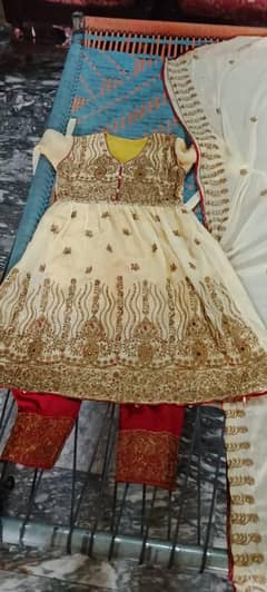 short frock with capery