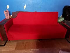 Sofa combed