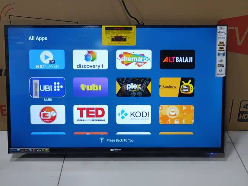 EID OFFER 32" INCH SAMSUNG ANDROID LED TV 4K BORDER LESS VOICE CONTROL 4
