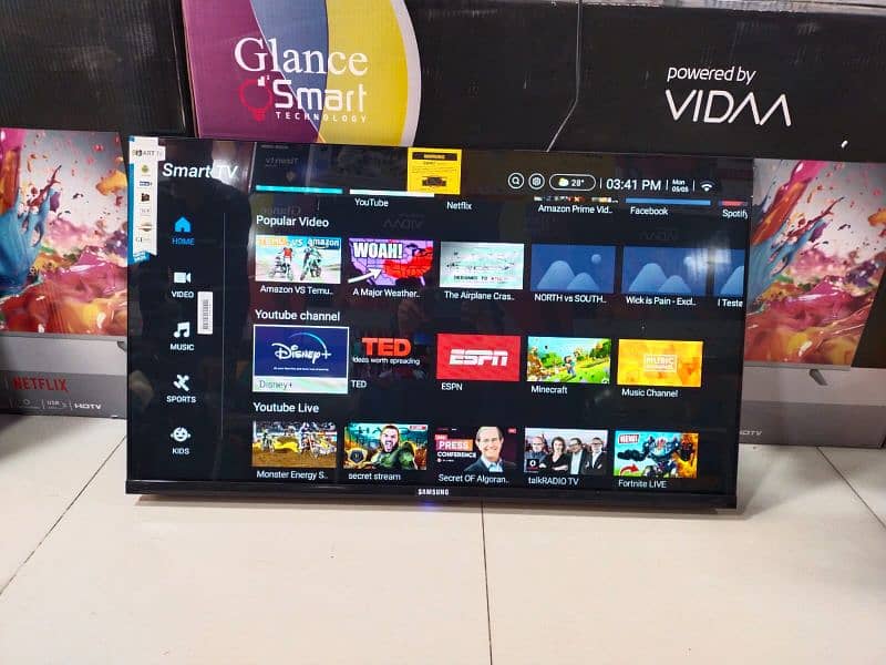 EID OFFER 32" INCH SAMSUNG ANDROID LED TV 4K BORDER LESS VOICE CONTROL 5