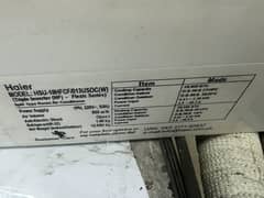 HAIER USED AC