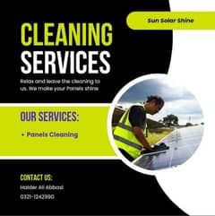 Panel cleaning