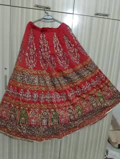 Beautiful Traditional Embroidered Lehenga for Sale