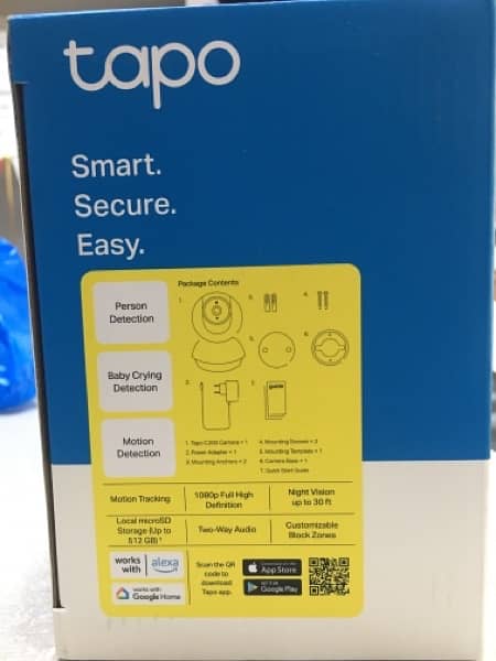 wifi wireless camera 360 Tapo c200 Tp-link 5