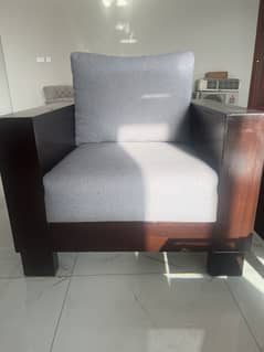 Wooden sofa set