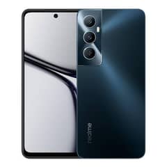 Realme C65 Starlight Black color.