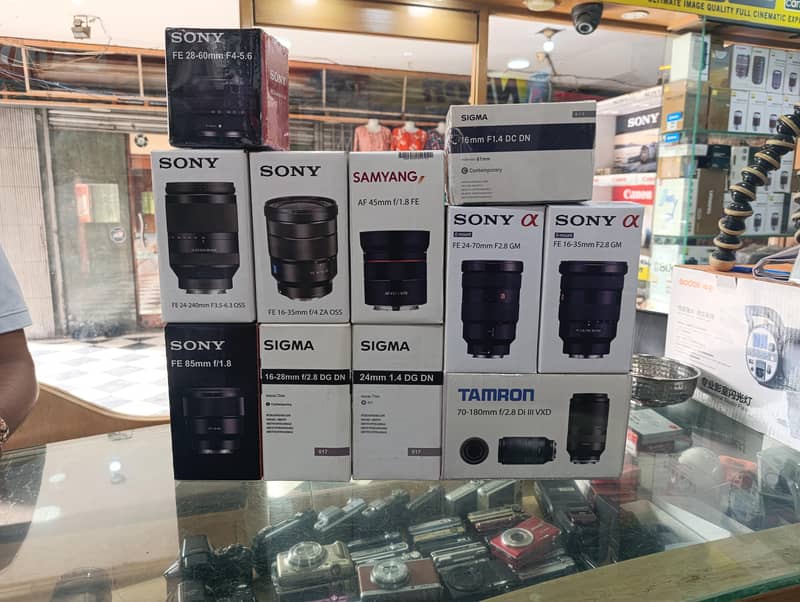 Sony Mirrorless Lenses 0