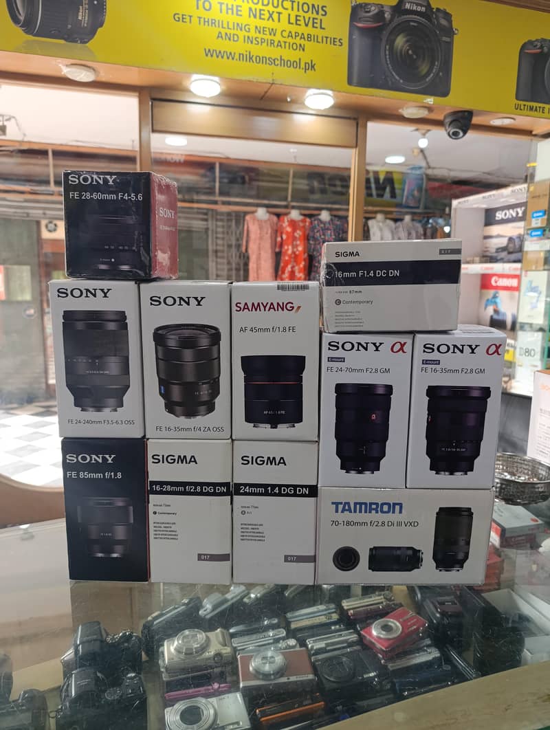 Sony Mirrorless Lenses 1