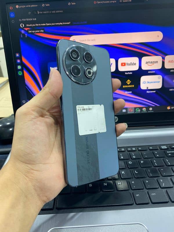Tecno spark 30 pro with box 3 month use all okay 1