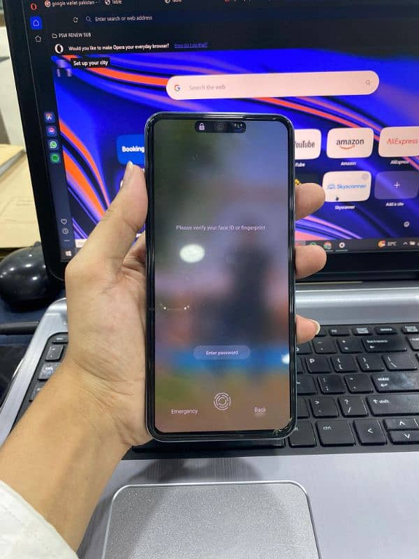 Tecno spark 30 pro with box 3 month use all okay 12