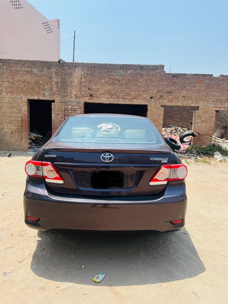 Toyota Corolla GLI 2013 contact my num 03455863025 6