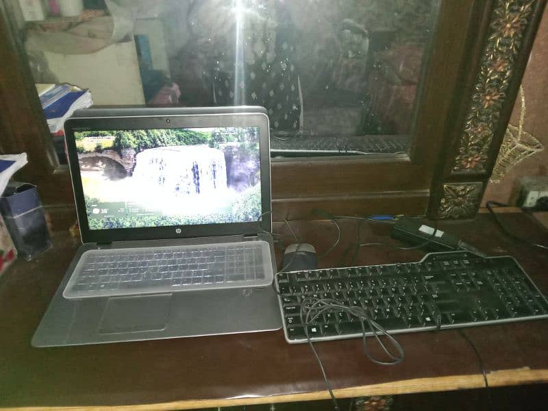 laptop with keyboard and mouse 3