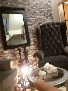 grey color 1+1 sofa