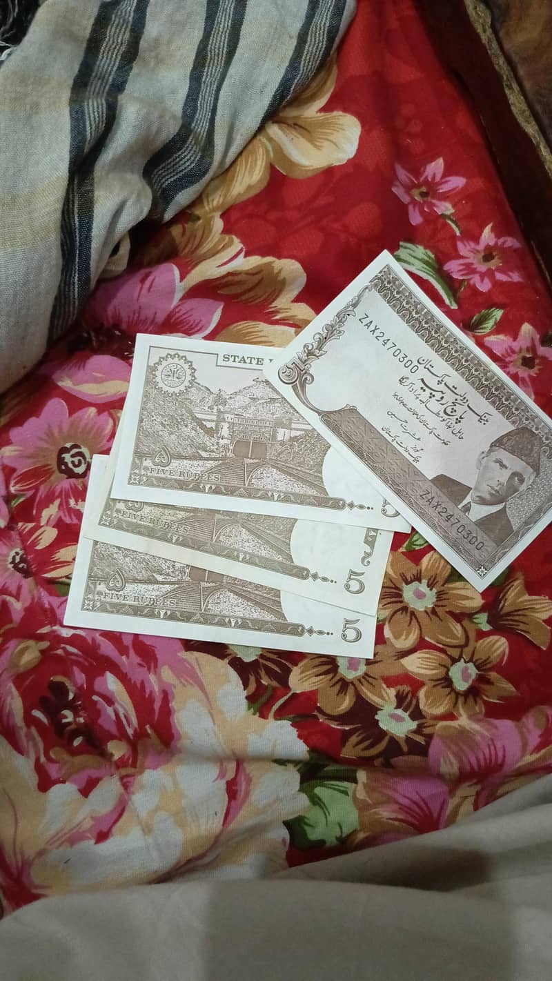 Old 5 Rs Note 10/10 Condition 2
