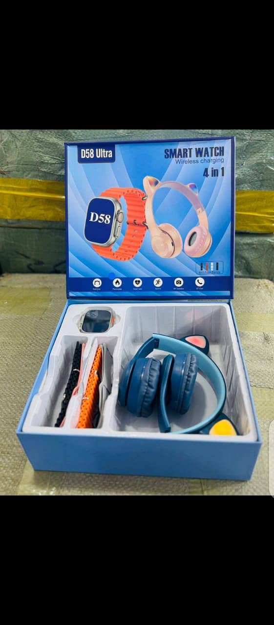 Multi straps Samrt Watches P9 series 9 watch with headphones 2