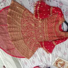 lehnga wedding dress with necklace set