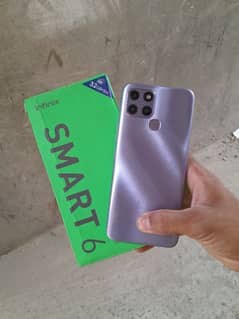 Infinix Smart 6 HD Mobile + Box /No oppo samsung huawei iphone vivo