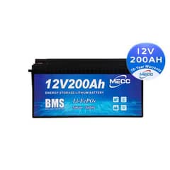 LiFePO₄ Lithium Battery | 6000+ Cycles12.8V 200AH