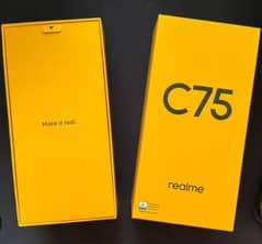Redme C-75 Original Box and charge For sell just Box and c-75 charger