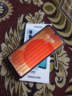 Sumsung A06 4gb 64gb complete box 10by10