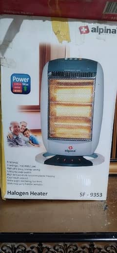 Halogen heater Alpina 1200 watt
