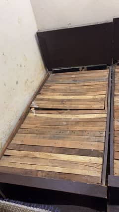 2 beds and 2 mattress