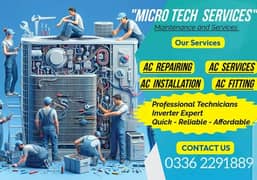 AC Repair - AC Service - Fitting - Fridge Repair - Deep Freezer Repair