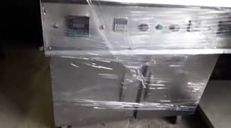 Double pan tubed deep fryer,both side auto, double guage ss body