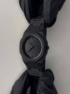 Unisex Quartz Movement Analogue  Watch with Chain Strap