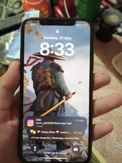iphone X. pta approved 256 gb