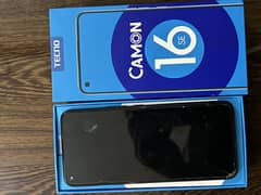 Tecno Camon 16se with box