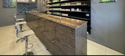 16 feet MDF counter for office and shop
