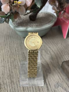 Raymond weil 18k electroplated gold
