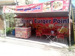 fries and burger shawarma counter