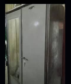 Iron Almirah For Sale in very Good Condition. Imported and Heavy
