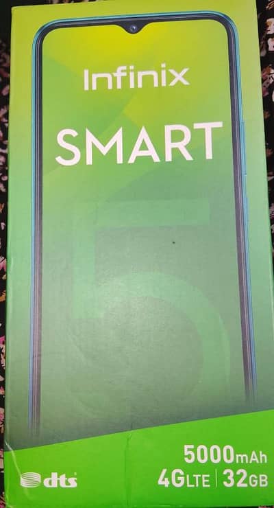 Infinix Smart 5 With All Accessories 10/9 Condition