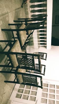 dining table with chairs