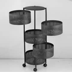 5 layers Rotable Fruit basket