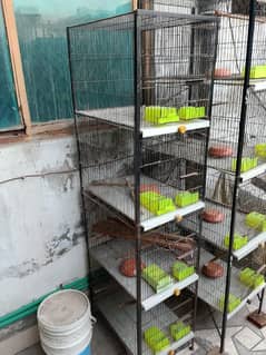 Cages in new condition