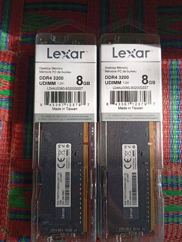 laxer 8 GB DDR4 RAM for desktop 3200 mhz 2